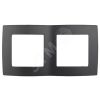 Рамка на 2 поста, Эра12, антрацит, 12-5002-05 ЭРА Б0014755