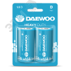 Элемент питания LR20 DAEWOO солевая Heavy Duty блистер, 2 шт. JazzWay 5029484