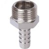 Штуцер НР никелированный 1/2'x10 STOUT SFT-0067-001210