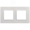 Рамка для розеток и выключателей Elegance 14-5012-01 Classic, на 2 поста, белый ЭРА Б0060576