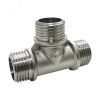 Тройник с никелевым покрытием ННН 1/2'x1/2'x1/2' VALFEX VF.131.N.012