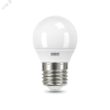 Лампа светодиодная LED 6 Вт 470 лм 6500К AC180-240В E27 шар P45 холодная Elementary Gauss 53236