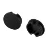 Заглушка ARH-ROUND-D20-DUAL BLACK глухая (пластик) Arlight 039303