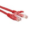 Патч-корд U/UTP категория 5е LSZH 0.15м красный Hyperline 229919