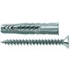 Дюбель универсальный UX 10х60 R S/20 с кромкой    (дюбель + шуруп) Fischer 94761