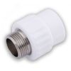 Муфта переходная с наружной резьбой 32 x 1' (60/15)  БЕЛАЯ VALFEX 10130032-PRO