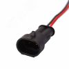 DJ7021-1.5-11 автомобильный разъем штекер с проводом 20 см, REXANT 16-0302-9