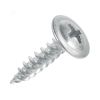 Саморез металл/металл 4.2х19 острый цинк 100 шт Крепдил screw-mm-4.2x19o-100