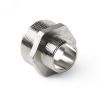Ниппель латунный резьбовой переходной, Н 1/2 x 3/4 PRO AQUA 06-M20-M15x
