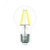 Лампа светодиодная LED-A60-5W/3000K/E27/CL/SLF Форма A прозрачная Теплый (3000K) Uniel UL-00008294