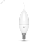 Лампа светодиодная LED 5.5 Вт 400 лм 3000К AC180-240В E14 свеча теплая  Basic Gauss Gauss 1034116