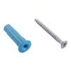 Шуруп Zn 4,5х40 в компл. с дюбелем MULTI 8x32 (10 шт) Европартнёр MP 405 17