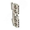 Колодка клеммная самозажимная JXB-ST-4 40А 4 вывода серая PROxima EKF plc-jxb-st-4-4