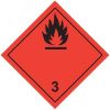 Знак для маркировки опасных грузов ''Кл.3'' 250х250 мм, пленка самоклеящаяся ГОСТ 19433-88 EKF an-7-03