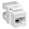 Модуль Keystone TERACOM PRO Cat.5E RJ-45 неэкранированный 110 IDC 180 градусов белый EKF TRP-KSTN-180D-5EUTP-WH