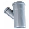 Тройник канализационный (полипропилен) 75x50/45град. PRO AQUA 207545