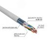Кабель витая пара F/UTP, CAT 5е, PVC, 10PR, 24AWG,INDOOR, SOLID, серый, 305м REXANT 01-1202-R