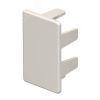 Заглушка кабельного канала торцевая WDK 25x40 мм (ПВХ, кремовый) OBO Bettermann WDK HE25040CW