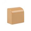 Заглушка (40х16) (4 шт) Plast под светлое дерево EKF ecl-40-16x4