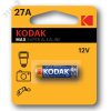 Батарейка Kodak 27A-1BL MAX SUPER Alkaline [K27A-1, GP27A, MN27] (60/240/28800) KODAK Б0047482