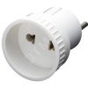 Переходник сетевой б/з, 250В, 10A, белый, STEKKER ADP10-05-20