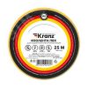 Изолента ПВХ KRANZ 0.13х19 мм, 25 м, желтая 5шт Kranz KR-09-2202