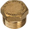 Пробка НР 1/2' никелированная STOUT SFT-0024-000012