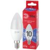 Лампа светодиодная LED B35-10W-865-E14 R (диод, свеча, 10Вт, хол, E14) (10/100/3500) ЭРА Б0045337