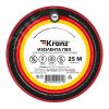 Изолента ПВХ KRANZ 0.13х15 мм, 25 м, красная 5шт Kranz KR-09-2104