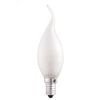 Лампа накаливания CT35 60W E14 frosted (свеча на ветру) JazzWay 3321482
