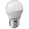 Лампа светодиодная LED 6вт E27 теплый матовый шар ОНЛАЙТ 71645