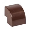 Угол внешний (25х16) (4 шт) Plast под темное дерево EKF obd-25-16x4