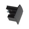 Заглушка торцевая для шинопровода чёрная UFB-C41  BLACK 1POLYBAG Uniel 09732