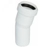 Отвод для малошумной канализации 50x15 град. PRO AQUA ST100515W