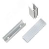 Крепление UCC-N03/C50 WHITE 010 POLYBAG для светодиодных лент ULS-N03 NEON 12В 8x16мм цвет белый 10 штук в пакете Uniel UL-00009281