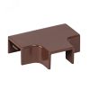 Угол T-образный (15х10) (4 шт) Plast под темное дерево EKF tchd-15-10x4
