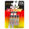 Батарейка Трофи LR03 4BL ENERGY POWER Alkaline (40/960/30720) ЭРА C0034915