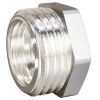 Футорка 1/2' НР х 3/8' ВР латунь никель LD Pride LD.67.507.15х10