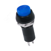 Выключатель-кнопка 250V 1А (2с) ON-OFF синяя REXANT 36-3031