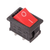 Выключатель клавишный 250V 6А (2с) ON-OFF красный Mini (RWB-201, SC-768) REXANT 36-2111