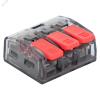 Клемма СМК 221-413 3 отверстия 0.2-4.0 мм2 (100 шт.) PROxima EKF plc-smk-221-413