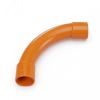 Соединитель угловой оранжевый d16 мм (70шт/980шт уп/кор) Промрукав PR13.1168