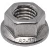 Гайка шестигранная с фланцем DIN 6923 М 8 A2 КМП А2 6923 М8/200
