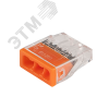 Клеммы монтажные PTC-3P 2273-203 450V 32A 0,14-4.0mm2 , 3 отверстия,  прозрачные, 100 шт. JazzWay 5051003