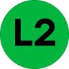 Наклейка L2 d=20мм PROxima EKF an-2-15-1