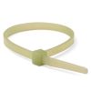 Хомут P4.6 устойчивый к высоким температурам, оливковый 3,6x200