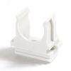 Крепёж-клипса для труб Полистирол белая д20 Промрукав 02720б