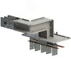 Секция магистральная  присоединительная ШМА-5 2000А IP55 AL 3P+N(100%)+PE (корпус)  к шкафу угловая вертикальная в пространстве левая ШМА 5.10.2000.53 СОЭМИ Н0210404150