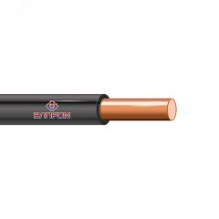 Провод ПуВ нг(А)LS 1х10 черный  (бухта) ЭлПром БП-00005059