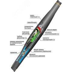 Муфта кабельная соединительная                    10ПСТб(тк)-3х(70-120) с соединителями болтовыми Нева-Транс 22060002